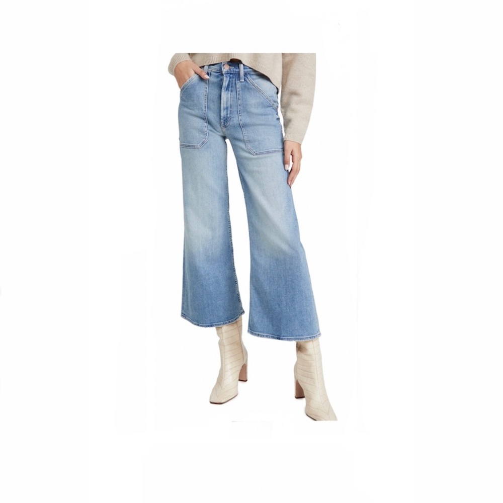 Mother The Patch Rambler Roller Ankle Jeans